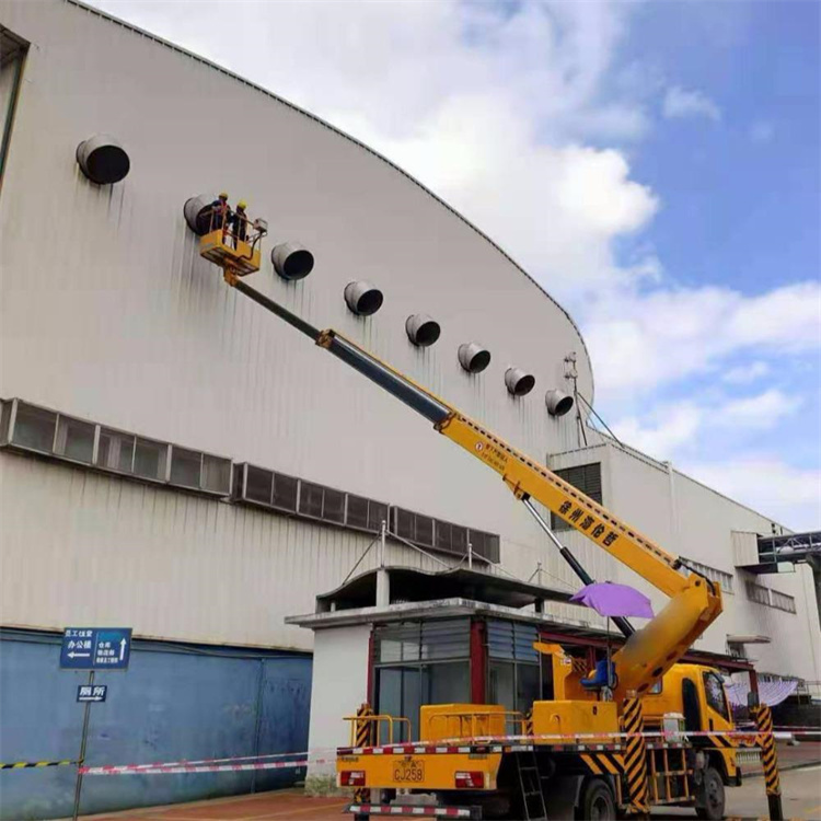 铁山高空作业车出租服务：专业广告牌安装解决方案