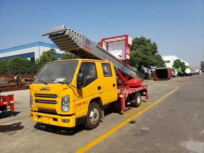 铁山附近云梯车出租 砂石搬运